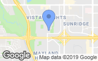 Map of Country Hills, AB