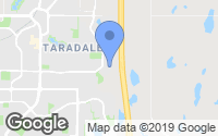 Map of Country Hills, AB