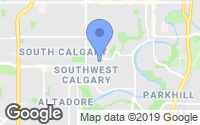 Map of Country Hills, AB