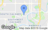 Map of Country Hills, AB