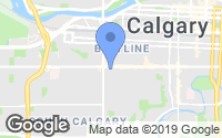 Map of Country Hills, AB
